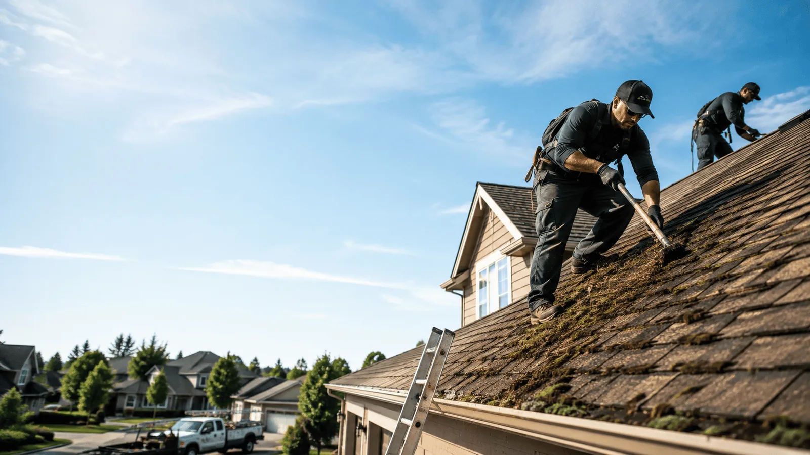 Roof Moss Removal in Rolling Hills, WY near me